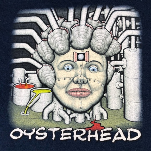 Oysterhead The Grand Pecking Order 2001 Album Tee - Picture 3 of 4